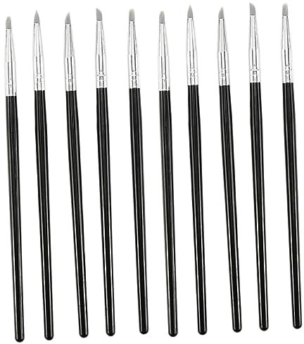 Tofficu 10pezzi Silicone Sculpture Pens Strumenti Professionali per Modellare Argilla Pennarelli Creativi per Artisti e Hobbisti Comodi e Resistenti Perfetti per Decorazioni Art
