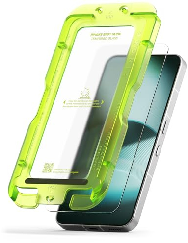 Ringke Easy Slide Tempered Glass Compatible with Nothing Phone 3 Screen Protector [Super Easy to Install] Case Friendly Shatterproof Premium 9H Hardness - 2 Pack