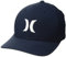 Hurley Herren Dri-fit One & Only Flexfit Baseball Cap Baseballkappe, Obsidian//Weiß, S-M