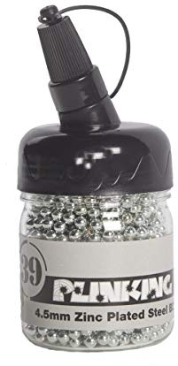 Area Shopping Pallini Piombini Metallo Softair Sport 4.5 mm 1500 Pezzi Acciaio Zincato Lucide