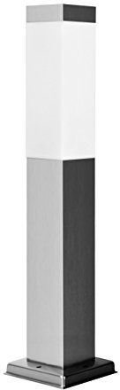 LED Wegeleuchte, 1-Flammig LED Wegelampe Sockellampe, Aluminium Gartenlaterne IP44 230V 45cm (45 cm 290)