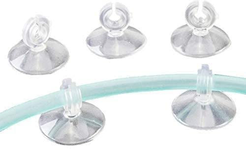 FROVOL Lot de 10 ventouses pour aquarium, pompe à oxygène, tube fendu, ventouse pour tuyau d'aspiration de 4/6 mm d'air ouvert standard CO2