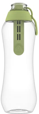 Dafi Water Bottle with Filter, 0.5 L, Water Bottle with Water Filter, BPA-Free, Sports Bottle with Filtered Water for Travel, Filter Bottle Outdoor + Activated Carbon Filter Straw, Water Bottle