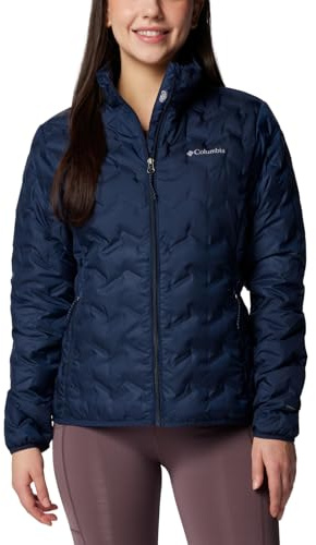 Columbia Women's Delta Ridge II Down Jacket, Collegiate Navy, Medium
