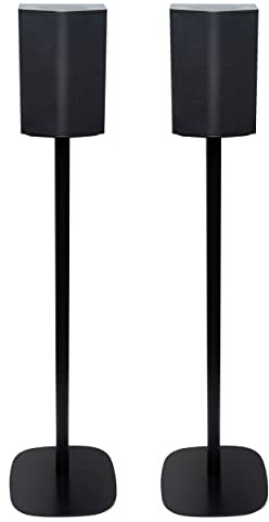 Vebos Lot de 2 pieds DS95TR noir - 100 cm - Compatible avec LG DS95TR