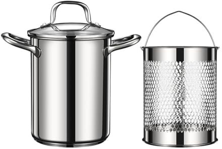 Grande friggitrice pentole friggitrici friggitrici adatte per friggere polli pesce gamberetti carne