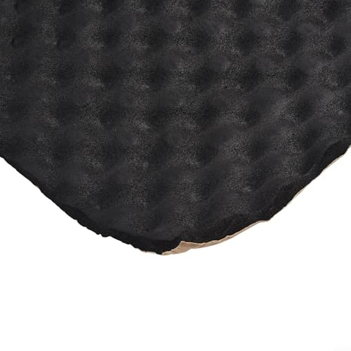 Tappetino fonoassorbente per auto, spessore 2 cm, isolamento acustico, per uso interno ed esterno, compatibile con pannelli della carrozzeria del veicolo L (50 x 50 cm)