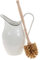 SIDCO Nostalgie WC Garnitur Bürstengarnitur Retro Kanne Shabby blau Clobürste dunkel