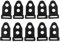 CUTICATE 10pcs Zeltklammer Camping Zelt Klemme Zeltstange Tarpstange Halter