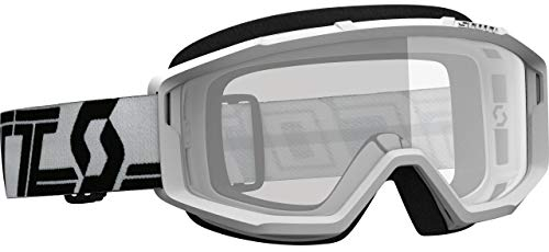 Scott Primal Clear MX Goggle Cross/MTB Brille weiß/klar