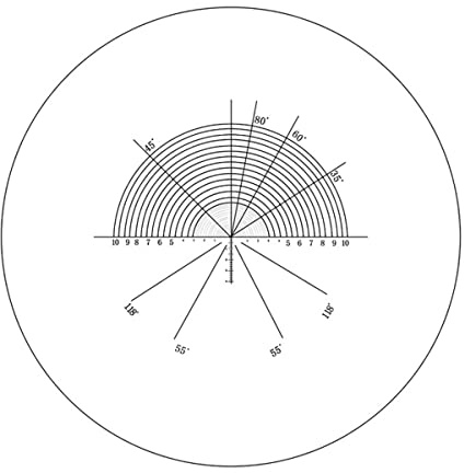 Mikroskop tillbehörssats 20 mm mikroskop mikrometer målkalibrering okular mikrometer pendelskala mikroskop diabilder (färg: MS-1-JE)