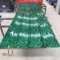Dachplatten, Stahlblech-Dachplatten, Wellplatten, Breite 90 cm, Länge 100 cm, 120 cm, geeignet für Straßenbauzäune, Grün (120 x 90 cm, 3 Stück)