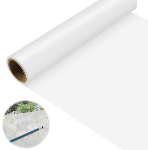 AYESY Transparentpapier Rolle, 20M*30CM Schnittmusterpapier, Pauspapier, Skizzenpapier, Transparentes Architektenpapier, Professionelles Pauspapier & Tracing Paper, Zeichenpapier zum Malen Verpacken