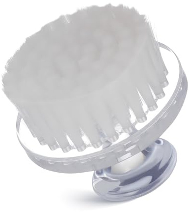 Zerodeko Brosse Nettoyante Visage Manuelle Blanche Épurateur Peau Doux et Multifonction Brosse Exfoliante et Massante pour Soins Quotidiens Convient Aux Femmes Nettoyage Profond et Massage