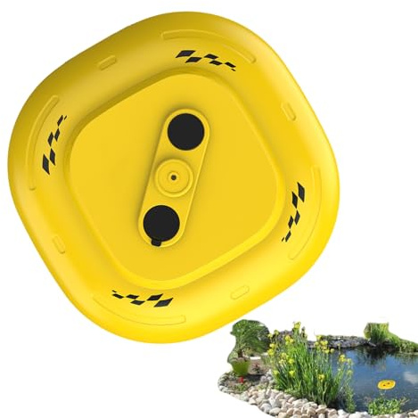 Fuente de estanque aireador – Flotador potente impermeable – Aireadores para estanques al aire libre para terraza Césped Jardín Parque Paisajero Cercano