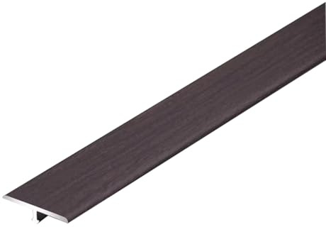 Perfil de Transición para Suelo Perfil de Transición para Suelos con Acabado de Madera Perfil de Transición de Moqueta a Baldosa Cubresuelo de Umbral en Forma de T de Aluminio(Style F)