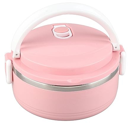 Dioche Térmico para Comida Caliente, Recipiente de Comida con Aislamiento Térmico de Acero Inoxidable, Recipiente de Comida de una Sola Capa para Comida