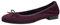 Tamaris Damen Ballerina Leder bequem; Merlot, EU 41
