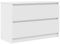 vidaXL TV-Schrank Weiß 80x35x54 cm Holzwerkstoff, TV-Möbel, TV-Board, TV-Sideboard, TV-Ständer, TV-Bank, Fernsehschrank, Fernsehtisch, Fernsehmöbel