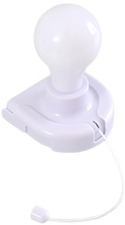 Sucritude Lampada Con Catena Di Accensione - Lampadina A Batteria | Illuminazione A Parete Per Cucina Camera Da Garage Esterno Ristorante Officina Seminterrato Negozio Soggiorno Decorazione