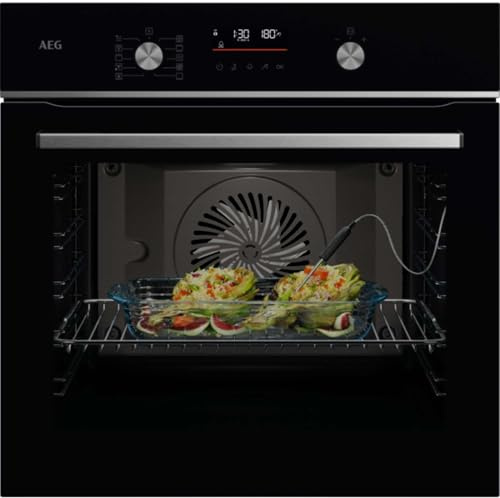 AEG GA5CB501AB 5000 SurroundCook Built-in Oven with SteamBake - Black
