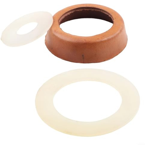 UTTASU Manicotto in pelle per pompa a pistone per tipo 75, essenziale per il funzionamento senza cuciture della pompa in giardino, sostituzione resistente all'usura (1 set)