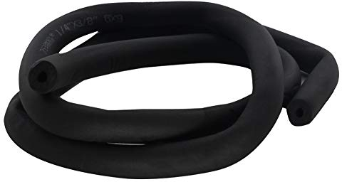 Othmro 1 Pcs 6mmx9mmx1.8m Tubo de Aislamiento Térmico Negro Tubo de Aislamiento de Aire Acondicionado
