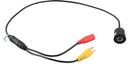 170° Weitwinkel Kabelgebundene, wasserdichte Farb CCTV CCD Kamera, Stoßfeste HD Kamera Mit IR Nachtsicht für Auto, Bohren Lochsäge Flush Mount Rückansicht