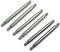 Sulla 6 Federstege 18mm Edelstahl Uhrenstifte (Ø 1,5 mm) für Uhren und Armbänder