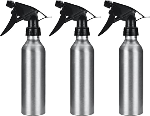 FRCOLOR Vaporisateur vide – Spray – Vaporisateur en métal – vide – 250 ml – Flacon pompe rechargeable