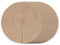 La cordeline Set di 10 Dischi pacciamatura Naturale, Ø 19 cm, Protezione Cattive Erbe, Freddo, Naturale