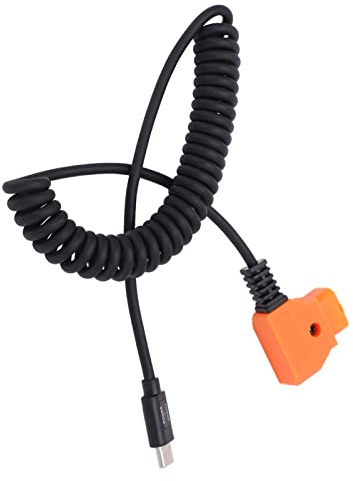 D Tap To Usb Dtap To Usb C Plastica + Lega Usb C Cavo Flessibile di Alimentazione a D Tap Dispositivo Tablet Cellulare per Accessori per Fotocamere Digitali