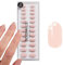 DOONAILS Soft Gel Press On Nails 30er Set Flower Power abgerundete Form Blumen Nägel zum Aufkleben Full Cover in Salonqualität Fake nails soft gel medium Natürliches & angenehmes Tragegefühl