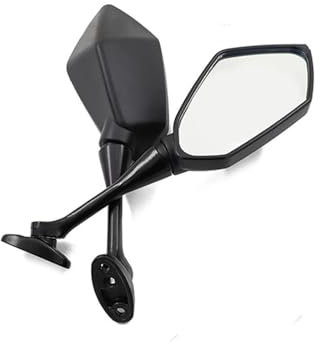 AJKSTDPV Rückspiegel Spiegel Für YZF600 Für YZF R1 R6 R3 R125 R25 R15 2003 2004 2005 2006 2007 2008 2009 Motorrad Rückspiegel Seitenspiegel Zubehör Seitenrückspiegel