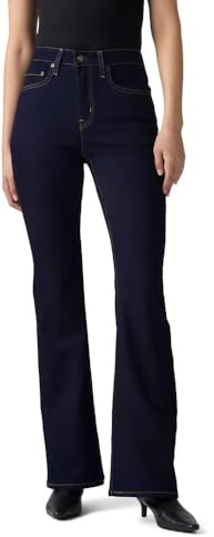 Levi's Women's 726 High Rise Flare Jeans (Also Available in Plus), Cast Shadows (Stretch), 27 Short, Standard