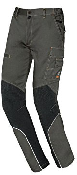 Indust.Starter 8028C0008003 Pantalón de Trabajo, Gris, M
