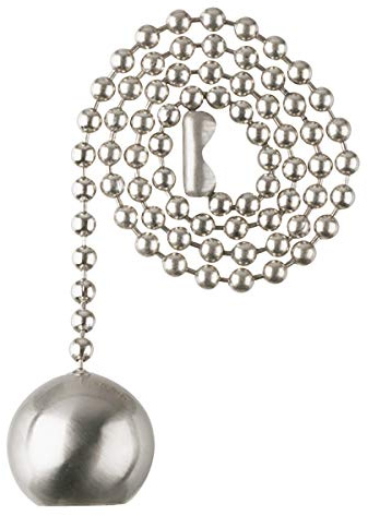 77217 finitura in nichel spazzolato, catena di trazione con sfera