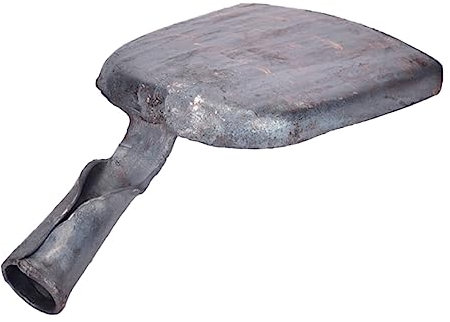 BATHVEVE Pelle à Charbon Acier Inoxydable pour Barbecue et Foyer et Résistante avec Possibilité de Connexion Manche Facile à Nettoyer et pour Usage Intérieur et Extérieur