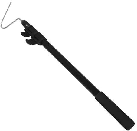 BCOATH Gancio Telescopico Impugnatura Antiscivolo per Cattura Serpenti in Lega di Alluminio Strumento Versatile e Facile da Usare per Maneggiare Rettili in Sicurezza