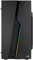 Aerocool BOLT MINI, PC-Gehäuse MicroATX, Seitenfenster, RGB 13, 12cm Lüfter