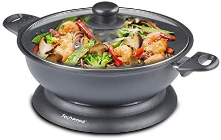 Techwood Four Micro-Ondes RETRO TMO-2035, 20 litres, Puissance 700 W, Plateau tournant 25,5 cm, Rouge