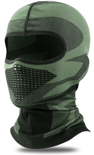 WTACTFUL Balaclava motorcykel andas balaclava hjälm liner stormmask körning vinter skidmask helansiktsmask för män kvinnor