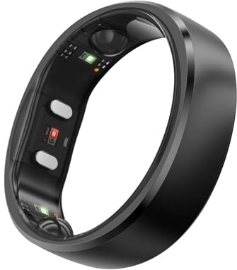RingConn Gen 2 Smart Ring, Primo Al Mondo con Monitoraggio OSA, Nessun Abbonamento All'App, 12 Giorni di Batteria, Tracker di Stress/Frequenza Cardiaca/Salute Femminile, Compatibile Con Android e iOS