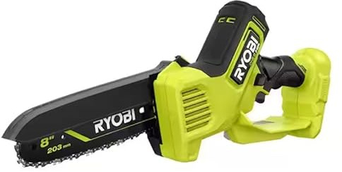 RYOBI 18V Brushless 8 in. Battery Compact Pruning Mini Chainsaw (Tool Only)