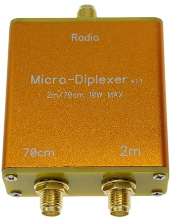Wdbild Portable 10W V/U Band Duplex Filter Communication Filter Ensures Stable And Clear Signals Ideal For Outdoor Use Band Communication