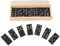 28 Teile Holz Domino Spiel Interessantes Lernen Brettspiel Holz Karten Pädagogische Kinder Spielzeug Set für Kleinkind und Erwachsene Kinder Geschenk
