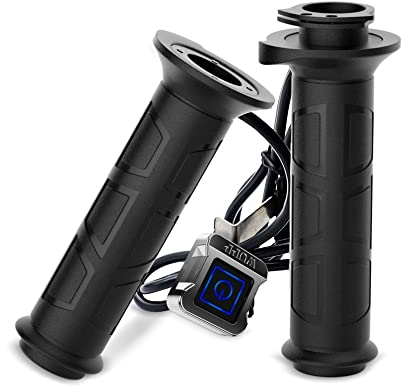 Griffheizung/Motorrad Heizgriffe Tourtecs GH1 kompatibel mit 22mm Lenker schwarz