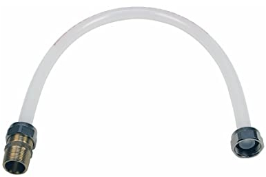 easyPART Kompatibel/Ersatz für EUROPART 10006020 Zulaufschlauch Verlängerungsschlauch Spülmaschine Geschirrspüler Waschmaschine Endstück gerade/gerade 0,5m Alternativ Wirsbo-inPex 70°C für Warmwasser