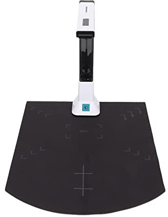 KIMISS Hochgeschwindigkeits-8-MP-Dokumentenkamerascanner mit HD-Autofokus, USB-Konnektivität, Leistungsstarker OCR-Texterkennung, Echtzeit-Videoaufzeichnung und Tragbarem Design