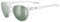 uvex LGL 53 - Sonnenbrille für Damen und Herren - starker Schutz vor Sonnenstrahlung - 100% UVA-, B, C Schutz - transparent/green - one size